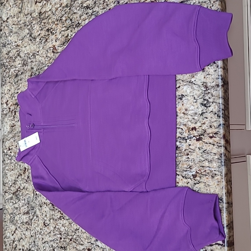 Kids Relaxed Half-Zip Sweatshirt - Ultra Violet! New with Tags! Never Worn!